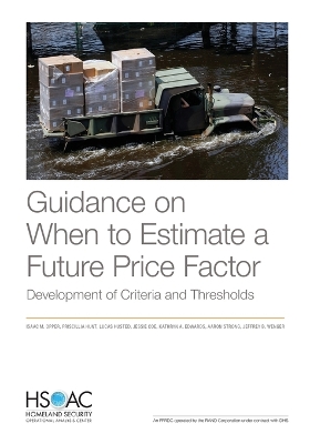 Book cover for Guidance on When to Estimate a Future Price Factor