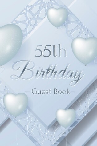 Cover of 55th Birthday Guest Book