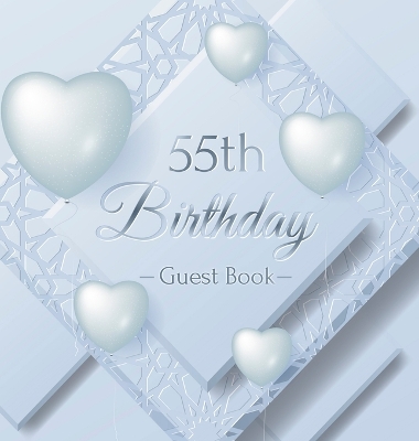 Book cover for 55th Birthday Guest Book