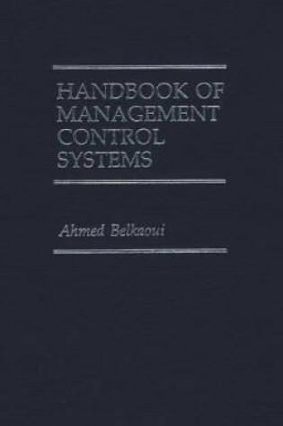 Cover of Handbook of Management Control Systems
