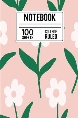 Cover of Notebook 100 Sheets College Ruled