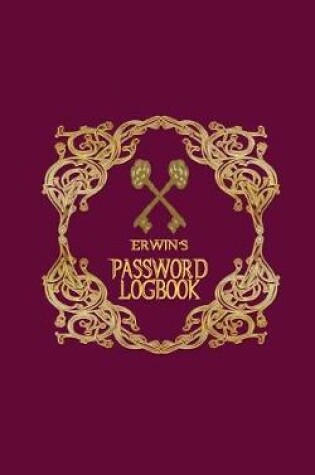 Cover of Erwin's Password Logbook