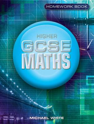 Book cover for Higher GCSE Maths Homework Book