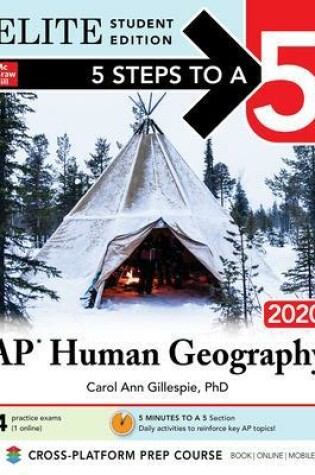 Cover of 5 Steps to a 5: AP Human Geography 2020 Elite Student Edition