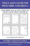 Book cover for Fun and Easy Crafts (Trace and Color for preschool children 2)