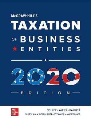 Book cover for McGraw-Hill's Taxation of Business Entities 2020 Edition