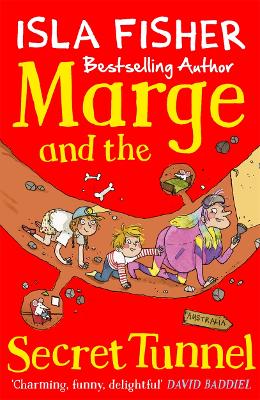 Book cover for Marge and the Secret Tunnel