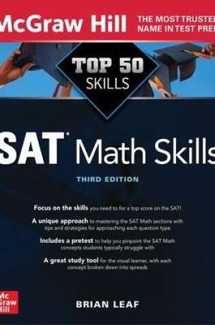 Cover of Top 50 SAT Math Skills, Third Edition