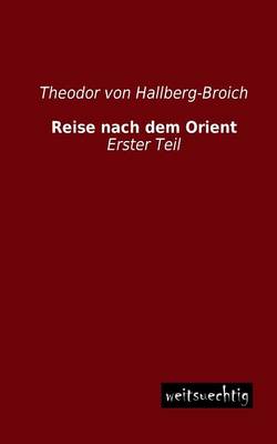 Book cover for Reise Nach Dem Orient