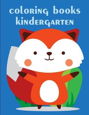 Book cover for coloring books kindergarten