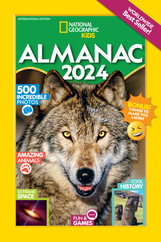 Cover of National Geographic Kids Almanac 2024 (International edition)