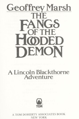 Cover of The Fangs of the Hooded Demon