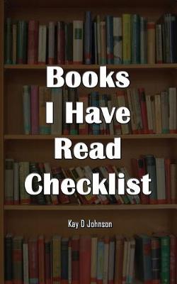 Book cover for Books I Have Read Checklist
