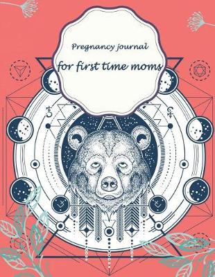 Book cover for Pregnancy journal for first time moms