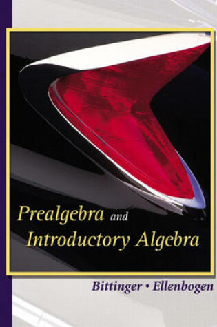 Cover of Prealgebra and Introductory Algebra