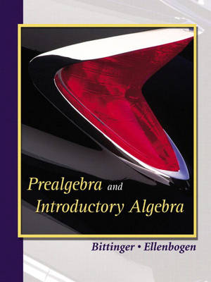 Book cover for Prealgebra and Introductory Algebra