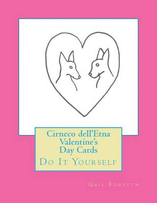 Book cover for Cirneco dell'Etna Valentine's Day Cards