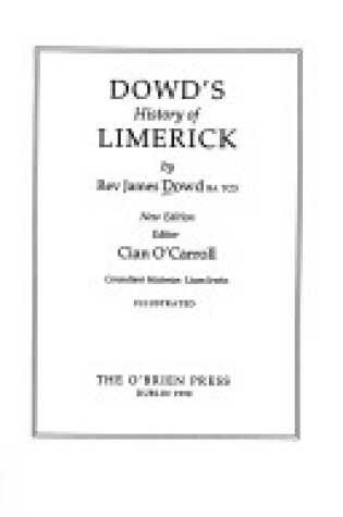 Cover of History of Limerick