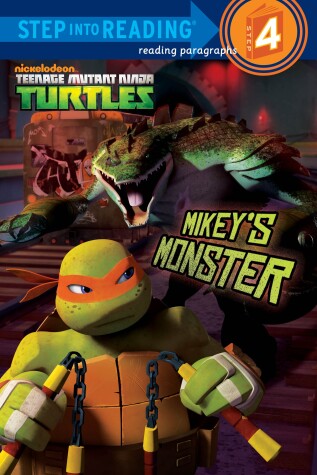 Book cover for Mikey's Monster (Teenage Mutant Ninja Turtles)