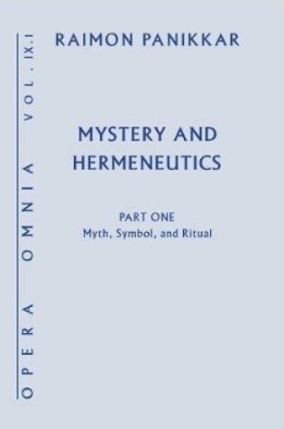 Cover of Mystery and Hermeneutics
