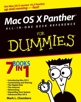 Book cover for Mac OS X Panther All-in-One Desk Reference For Dummies