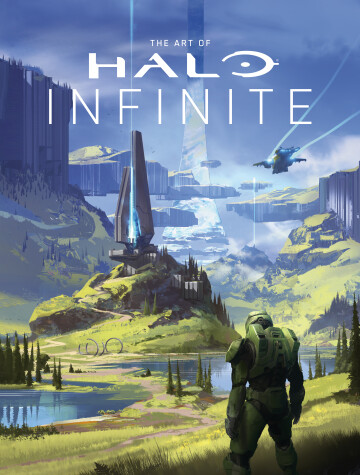 Book cover for The Art of Halo Infinite