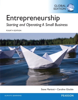 Book cover for Entrepreneurship: Starting and Operating A Small Business, Global Edition