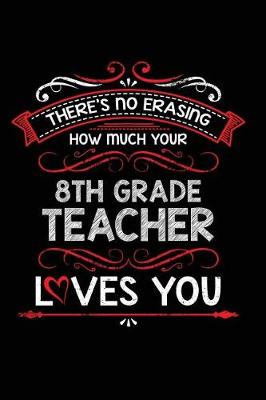 Book cover for There's No Erasing How Much Your 8th Grade Teacher Loves You