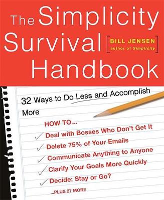 Book cover for The Simplicity Survival Handbook