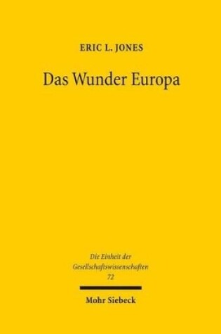 Cover of Das Wunder Europa