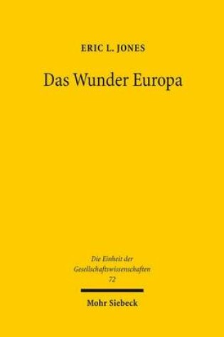 Cover of Das Wunder Europa