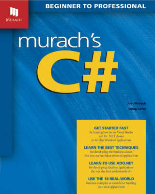 Book cover for Murach's C#