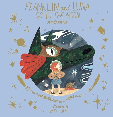 Cover of Franklin and Luna Go to the Moon