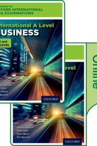 Cover of Oxford International AQA Examinations: International AS & A Level Business: Print and Online Textbook Pack