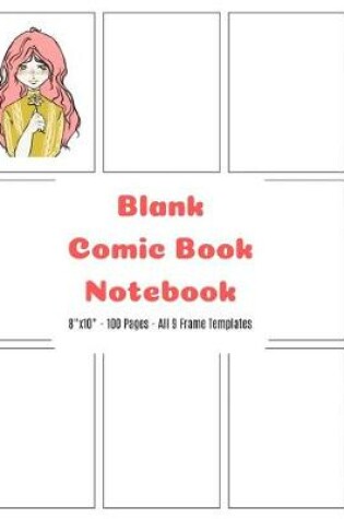 Cover of Blank Comic Book Notebook