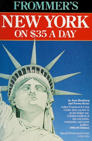 Book cover for New York on 35 Dollars a Day