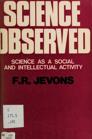 Cover of Science Observed