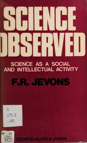 Book cover for Science Observed