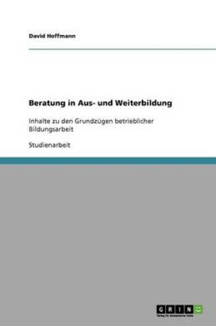 Cover of Beratung in Aus- und Weiterbildung