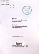 Cover of Protocol to the European Convention on Social Security