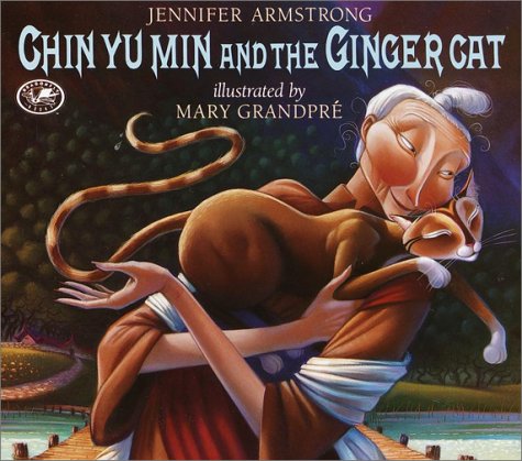 Book cover for Chin Yu Min and the Ginger Cat