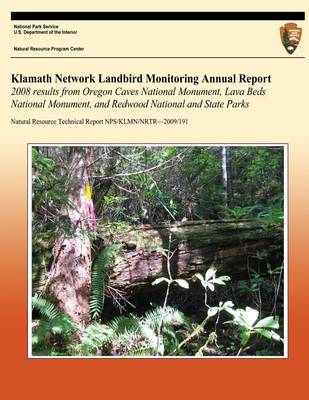 Book cover for Klamath Network Landbird Monitoring Annual Report