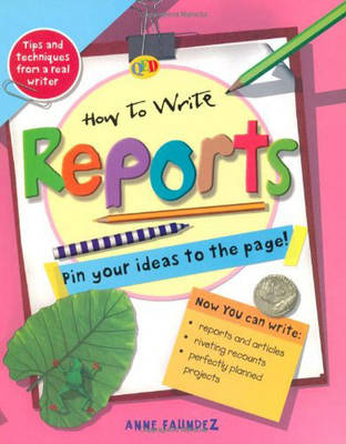 Book cover for How to Write... Reports