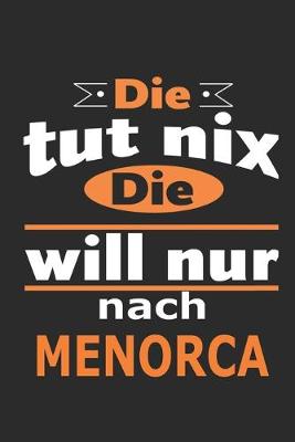 Book cover for Die tut nix Die will nur nach Menorca