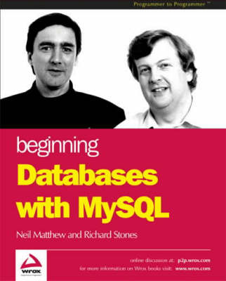 Book cover for Beginning Databases with MySQL