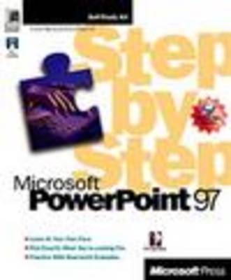 Book cover for Microsoft Powerpoint 97 for Windows Step by Step