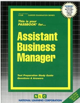 Book cover for Assistant Business Manager