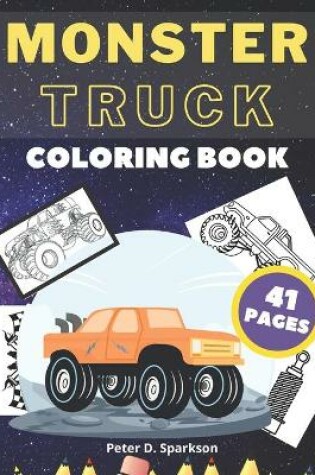 Cover of Monster Truck Coloring Book