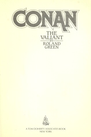 Cover of Conan the Valiant