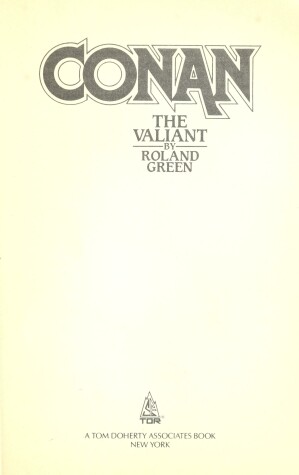Book cover for Conan the Valiant